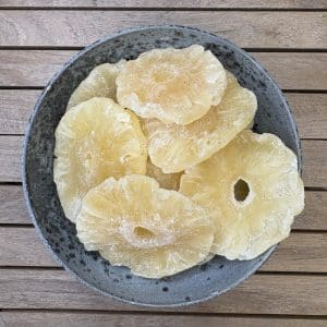 Ananas Tørrede Ringe 5 kg ps